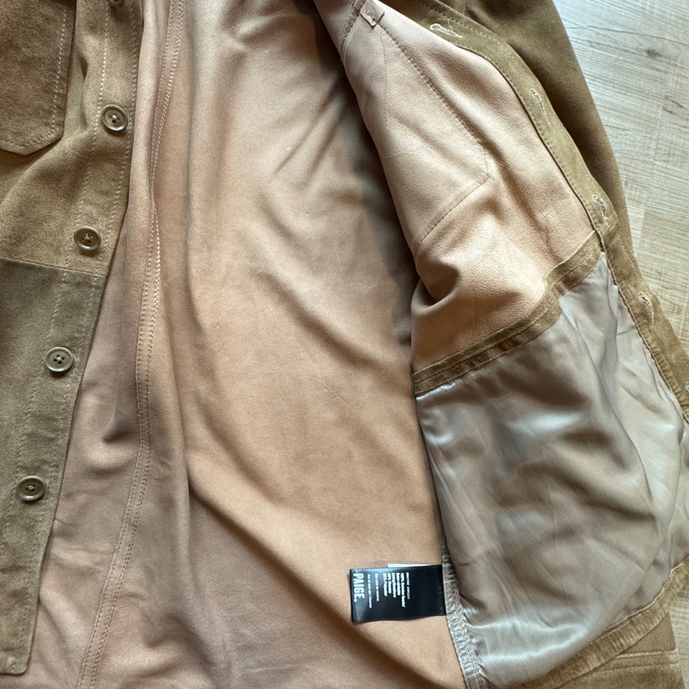 Paige Peyman Jacket seedling Suede - Picture 5 of 5